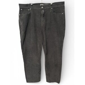 J Crew Grey Corduroy Pants Men's NEW With Tags 36x30 Relaxed Fit